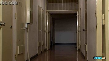 Prison Cell Temptation Turns to Wild Lesbian Fuck