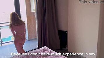 i helped cute skinny blonde babe pick sexy underwear for date now fingering her 😏👙🔥