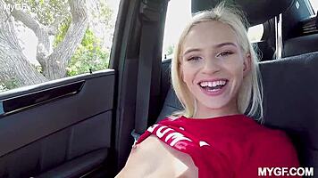 petite blonde dying to deepthroat ride and creampie that cock