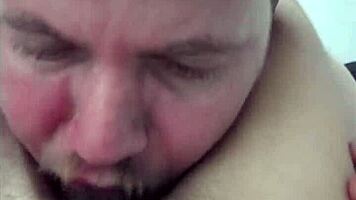 oh god legs on shoulders lick tight pussy then fuck her hard!