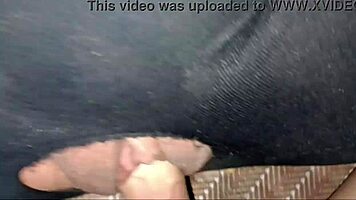 early morning she rubs rough ass and pussy to explosive orgasm
