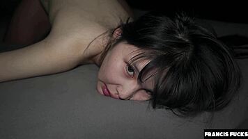 Rough threesome fucks soul right out of her body!