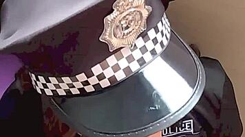 thick mexican cop bends over for cdmx doggystyle creampie