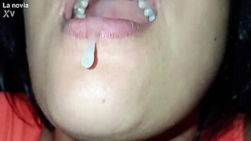 i suck deep close-up and swallow your cum