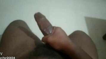 Young Asian Mallu Boy Strokes Big Black Hot Dick Hard
