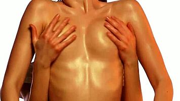 marcella moans loud as masseuse deflowers her tight virgin wet pussy