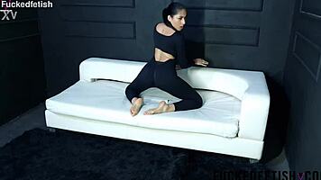 ready for charlot's sizzling spandex kink tease?