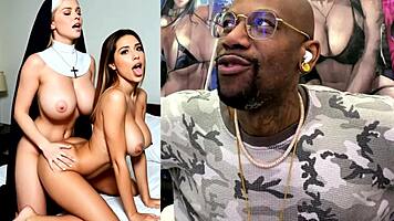 Trans Nun Ravages Latina Slut's Ass Hard