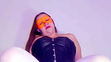 Bar maid films solo masturbation videos for customer sales part 1