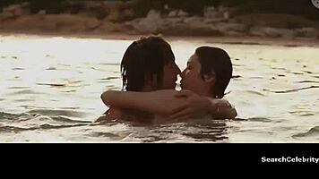 Saras gil bares small tits in steamy nude scene!