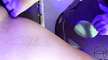 Pov rough creampie hotwife while girlfriend watches ffm cuckquean