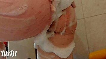 wanna soap up my juicy tits and pussy more?