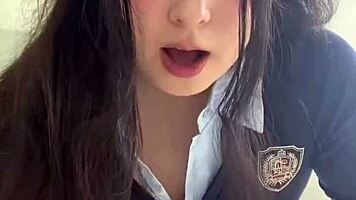 Fuck this shy petite slut until she begs for more!