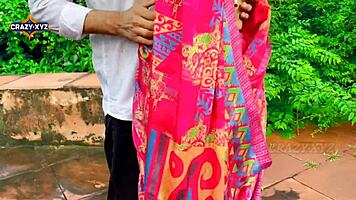 suggestive desi village beauty's intimate country encounter unfolds beautifully