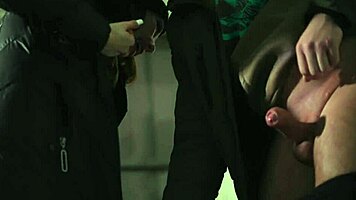 laura quest unleashes teasing outdoor snow flirts and wet public thrills