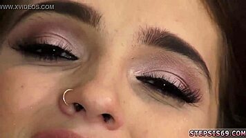 Teen With Braces Enjoys Intimate Experience Effortlessly