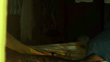 guy bangs petite asian maid missionary style at home
