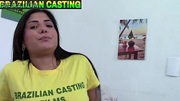 Alice Gomes' Juicy Brazilian Pussy Debuts with Sensual Licking and Wet Sucking!