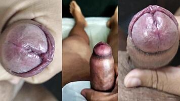 check out my fimosis tiny cock compilation with gf's juicy squirt orgasms part 15 🍆💦