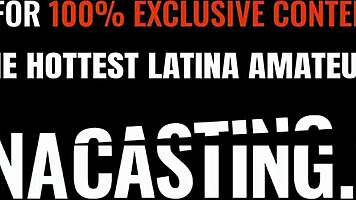 Petite latina stripped railed hard bikini casting fuck