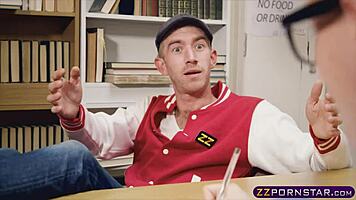 hey nerd, hot cheerleader bends over for classroom fuck?