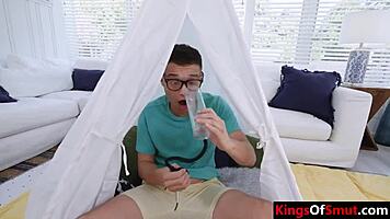 hot bbw milf grabs young cock for taboo ride 😈