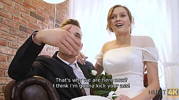 what if a rich guy paid to fuck this hot young bride on her wedding day?