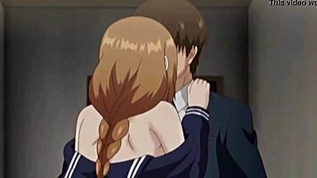 japanese milf teen threesome with intense uniform play