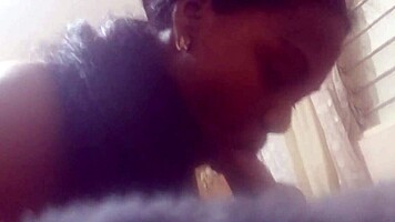 oh shit hidden cam caught my sloppy black teen blowjob