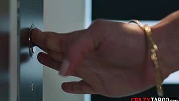 Angel Young laps Skylar Snow's pussy in steamy lesbian heat