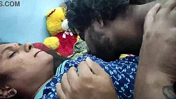 Horny Indian Beauty Craves Neighbor's Rough Intense Pounding