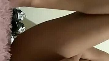 petite latina endures double penetration toys sloppy humiliation