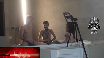 i'm hooked on this steamy motel threesome part three