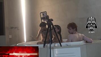 i'm hooked on this steamy motel threesome part three