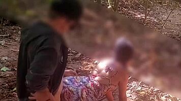 Young Wife's Trail Encounter With Stranger Leaves Cuckold Humiliated In Orgasmic Ecstasy!