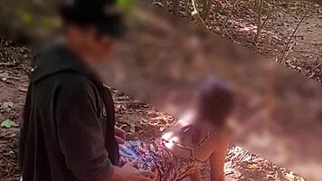 Young Wife's Trail Encounter With Stranger Leaves Cuckold Humiliated In Orgasmic Ecstasy!