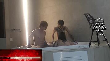 i'm hooked on this steamy motel threesome part three