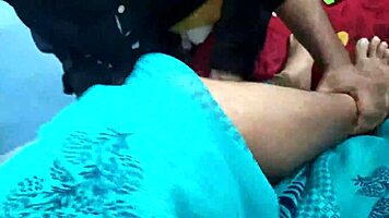 passionate naughty indian housewife cheats wildly with muscular uber driver doggystyle