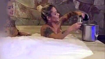 maite hedon and yasmin's curvy milf lesbian toy play gets wild