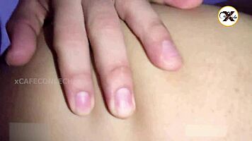 peruvian stepsis offers hairy pussy filled sticky with cream