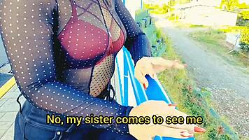 Petite latina bends over for cash doggystyle pounding