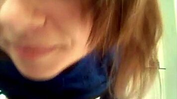 Cute Babe Teases Undress in Steamy Bath