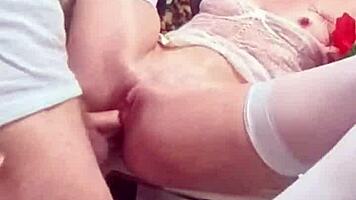 Brunette Tess Thompson Hooks Up For Rough Assfucking And Deepthroat