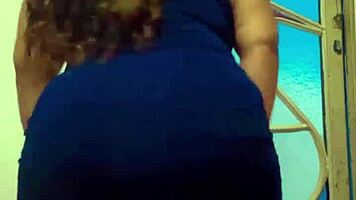 secret bbw brazilian shakes oiled big ass backstage