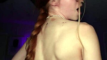 tiny gf teases before finally giving tight ass for raw anal creampie POV