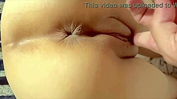 Amateur Wife's Shaved Pink Pussy Closeup 284 Days Post Virginity Loss Dripping Wet for Cumshot