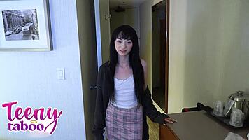 i'm babysitter cecilia taylor an i get creampie from boss for promotion pov missionary pretty petite