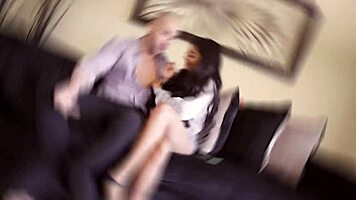 Bubble butt teen bends over for intense hardcore fucking and cumshot