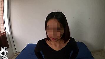 Just Creampied Latina Margarita - Pregnant Panic Now?!