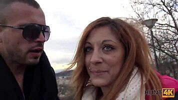 Hunt4k: Hot Chick Fucked Next to Boyfriend Outdoors